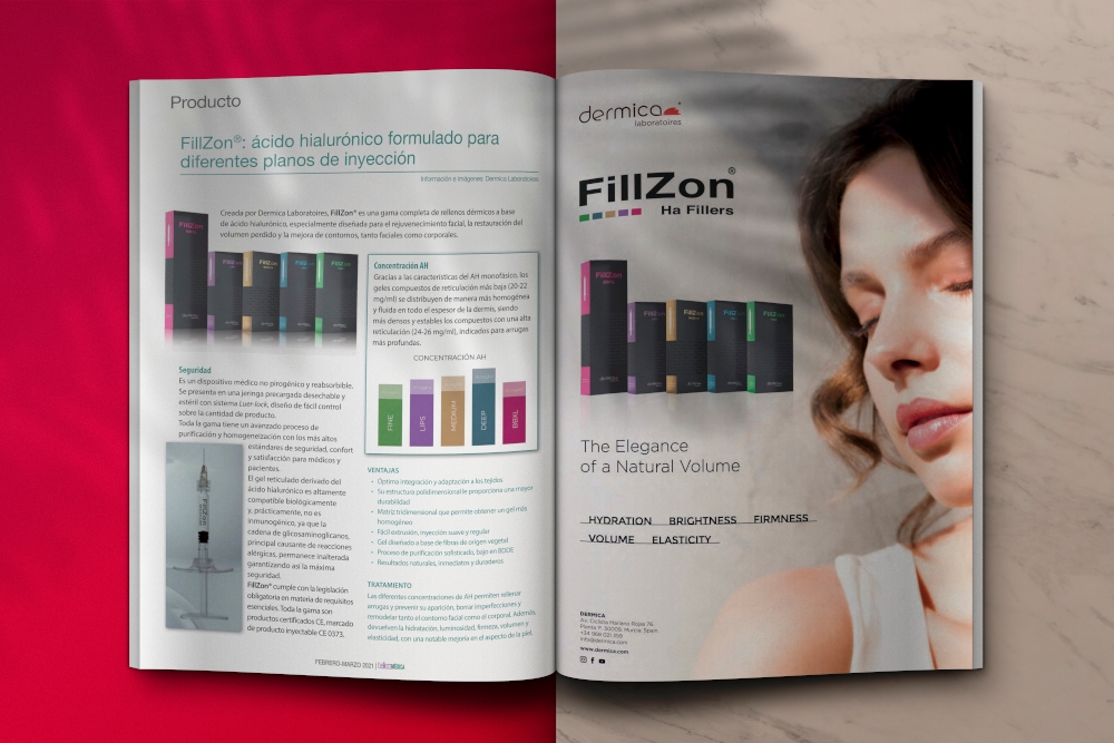 FillZon®: Ácido hialurónico formulado para diferentes planos de inyección